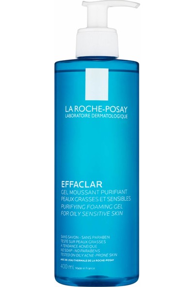 La Roche-Posay Effaclar Gel - Yağlı Ve Hassas Ciltler İçin Temizleyici Jel 400 ml